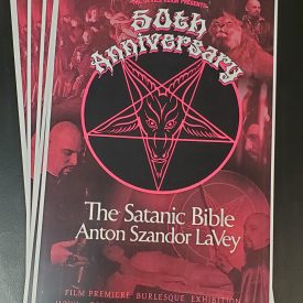 Satanic bible 50th anniversary